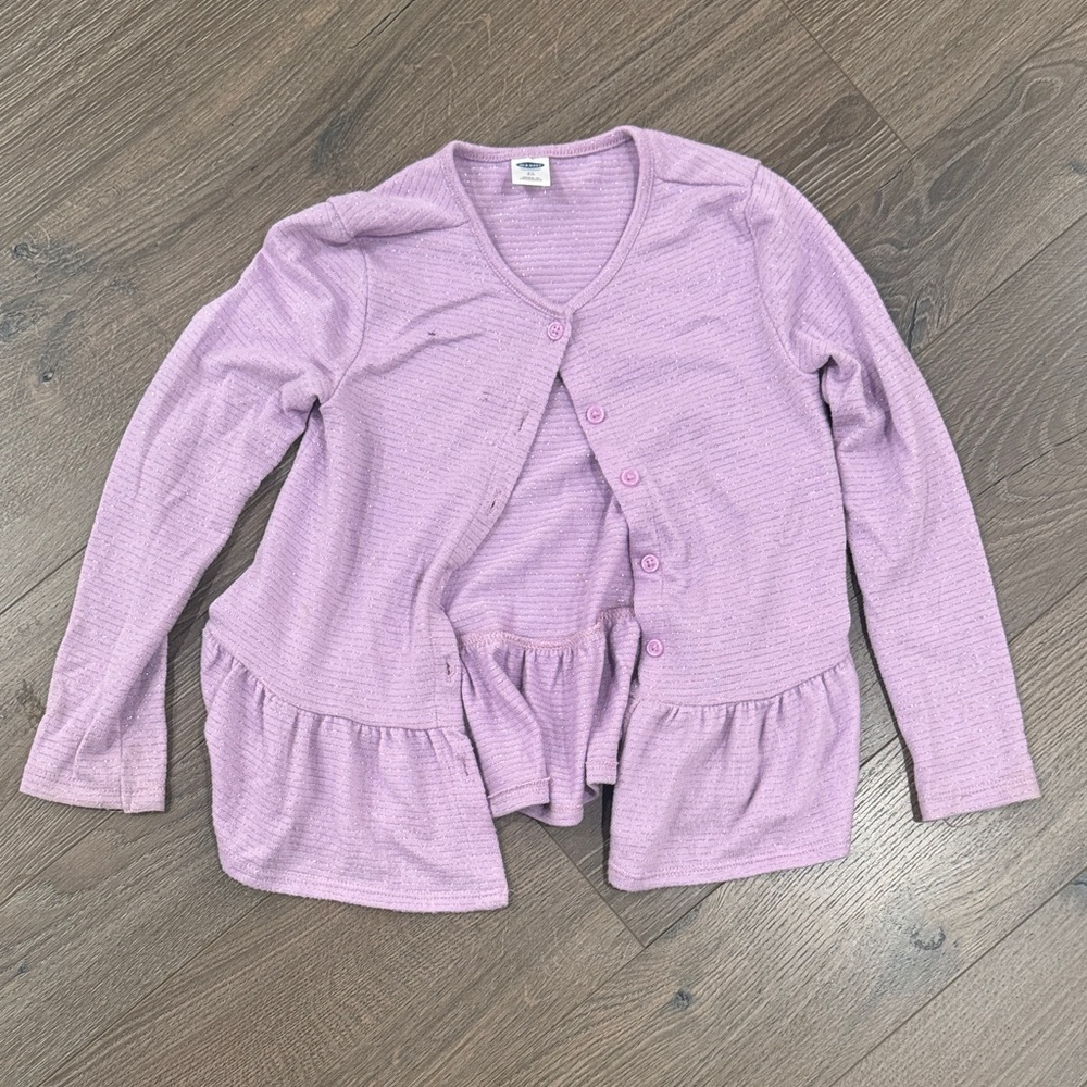 Old Navy Kids Pink Cardigan Sweater